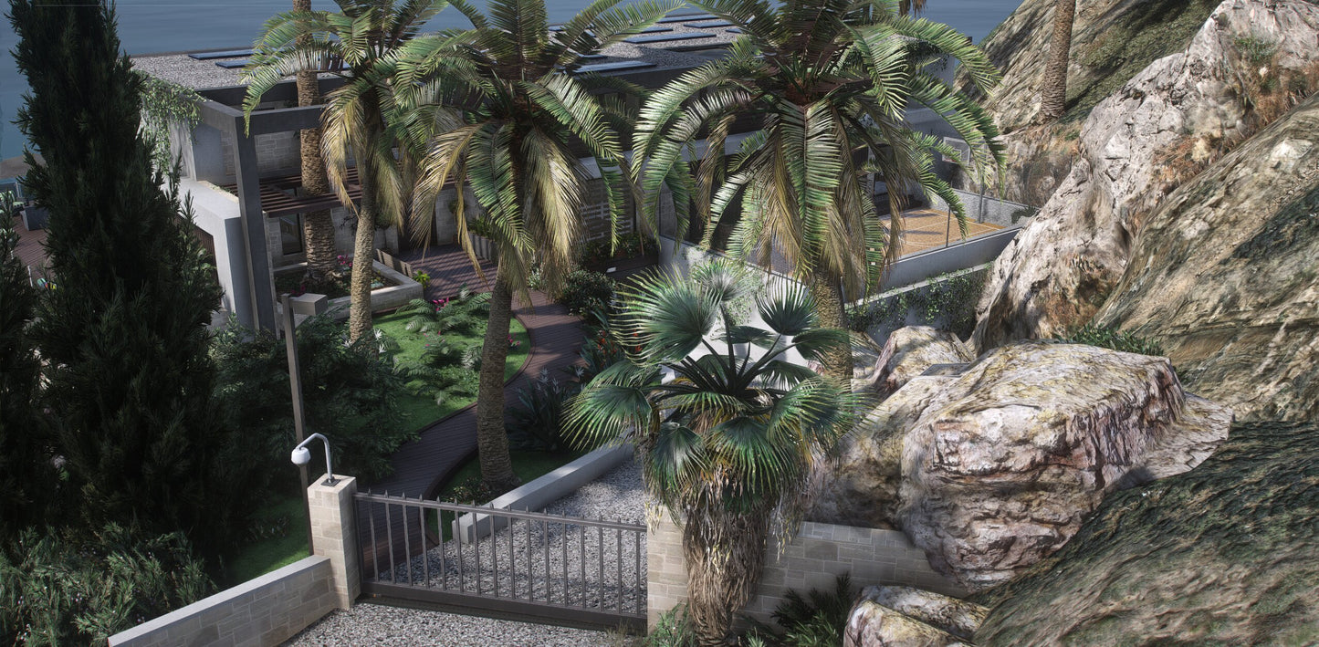 FiveM Police Beach Villa MLO - Northern Modifications