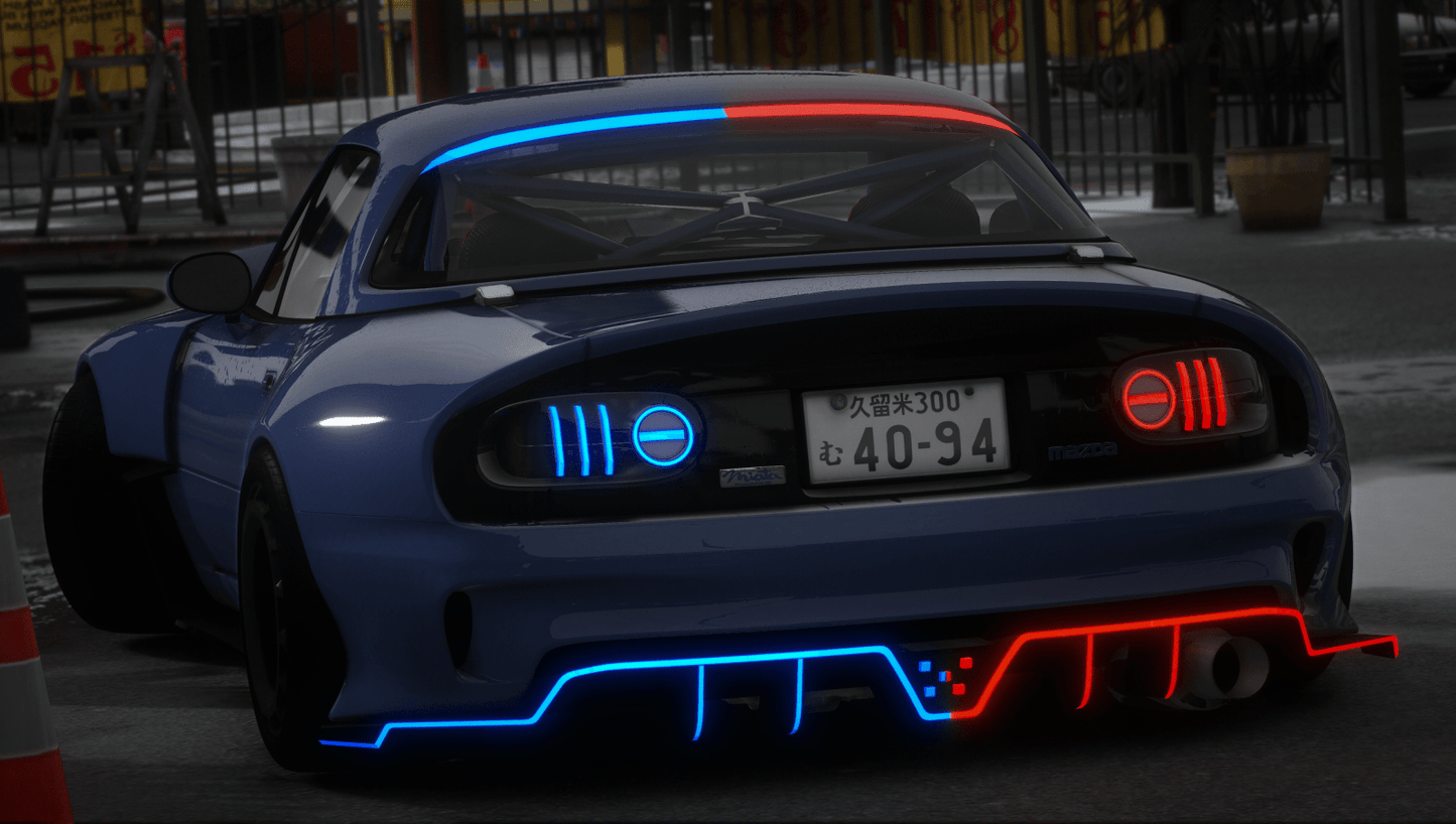 FiveM Debadged Vehicle 1990 Mazda Miata Widebody - Northern Modifications