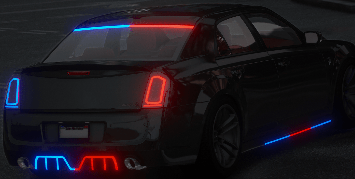 FiveM Debadged Vehicle 2018 Chrysler 300 SRT - Northern Modifications