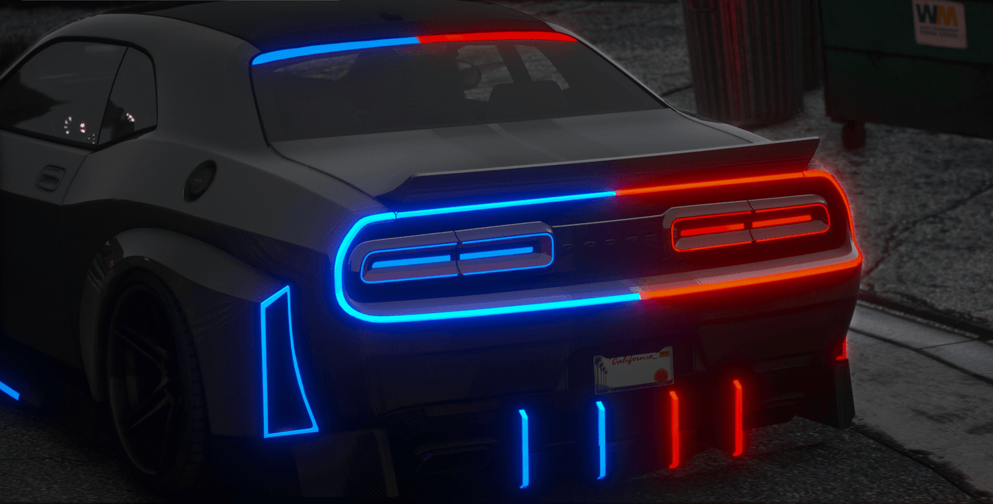 FiveM Debadged Vehicle 2020 Dodge Challenger SRT Demon Widebody - Northern Modifications