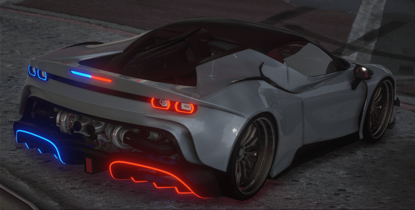 FiveM Debadged Vehicle 2020 Ferrari SF90 Stradale Widebody - Northern Modifications
