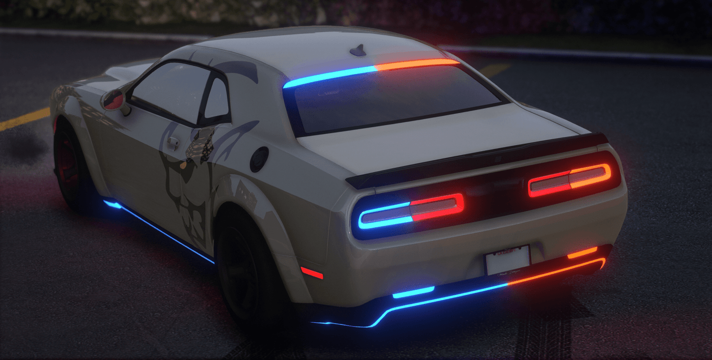 FiveM Debadged Vehicle 2022 Dodge Challenger Demon Twin Turbo - Northern Modifications