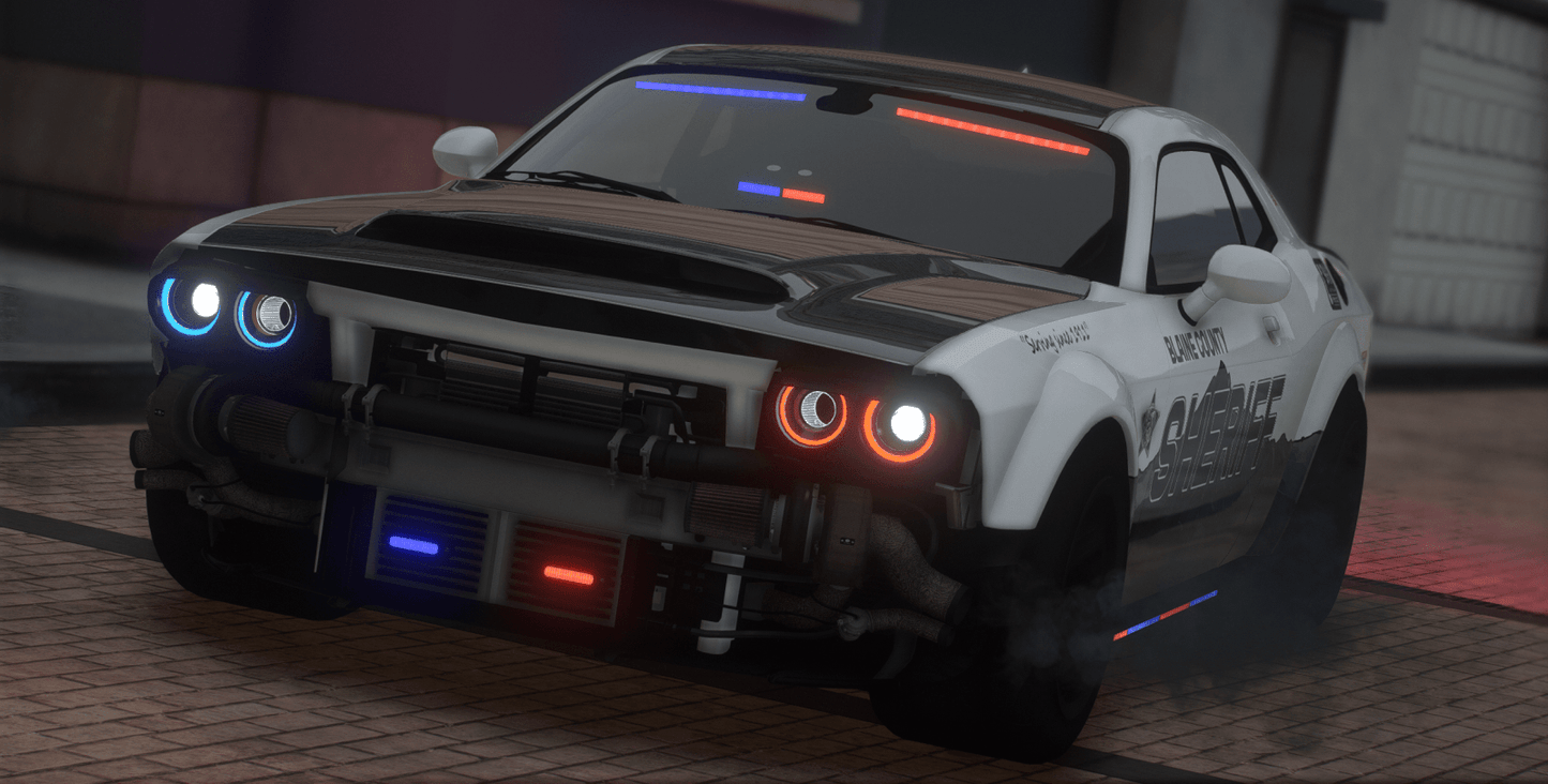 FiveM Debadged Vehicle 2022 Dodge Challenger Demon Twin Turbo - Northern Modifications