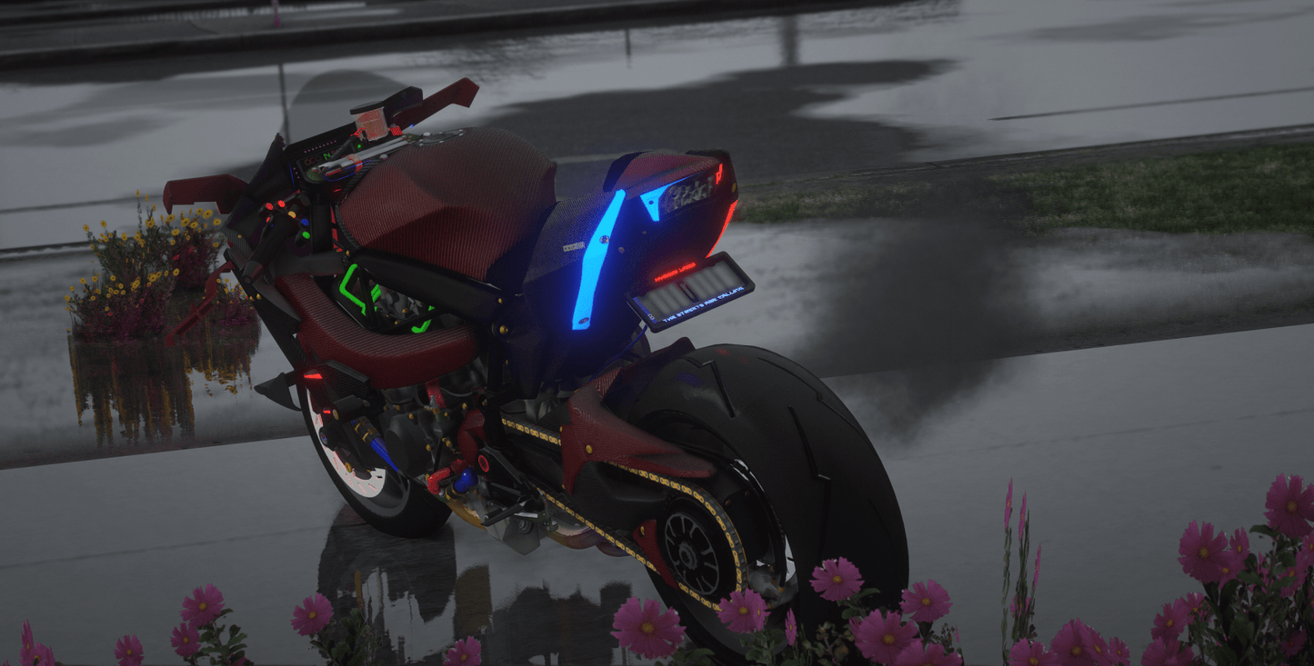 FiveM Debadged Vehicle 2022 Ninja H2R Carbon - Northern Modifications