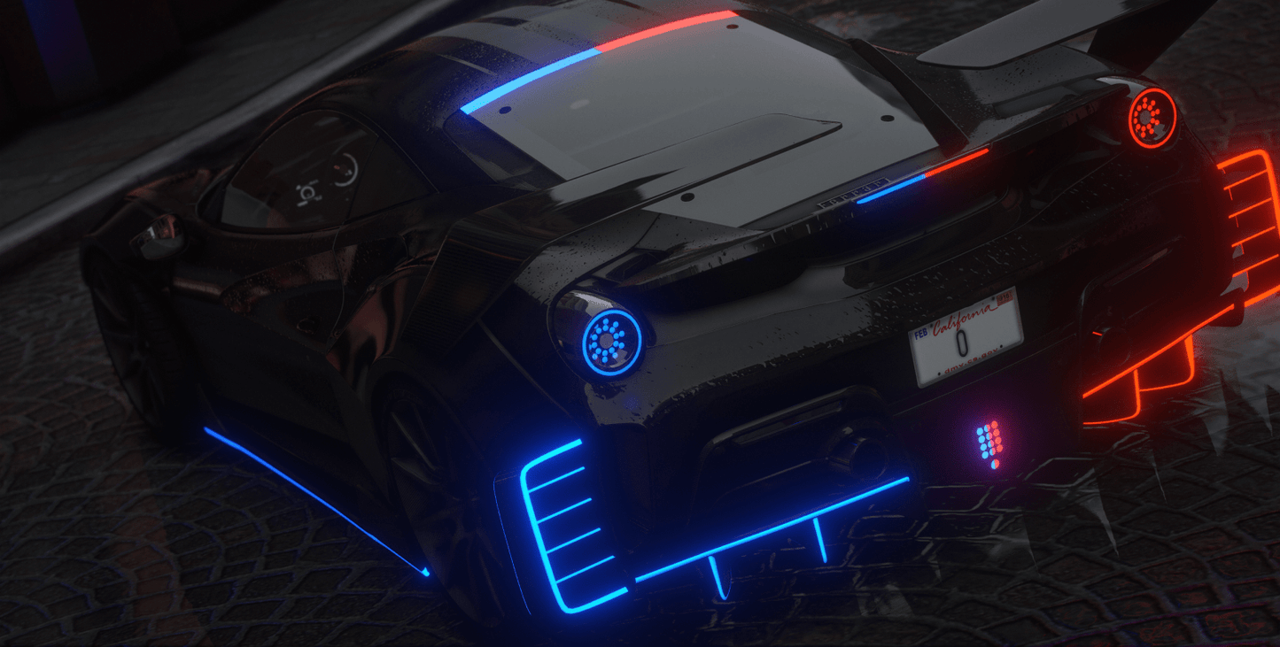 FiveM Debadged Vehicle 2023 Ferrari Pista 488 - Northern Modifications