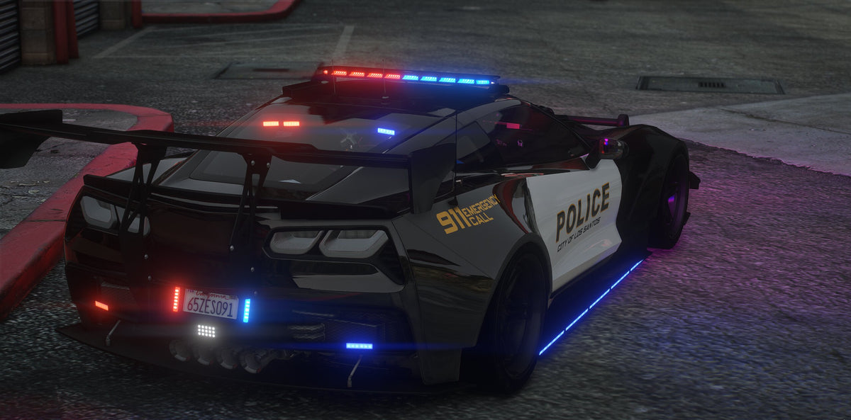 2019 Chevrolet Corvette C7 Police Car