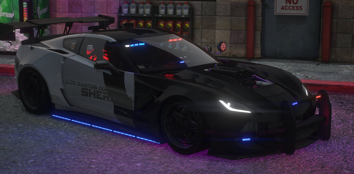 2019 Chevrolet Corvette C7 Police Car