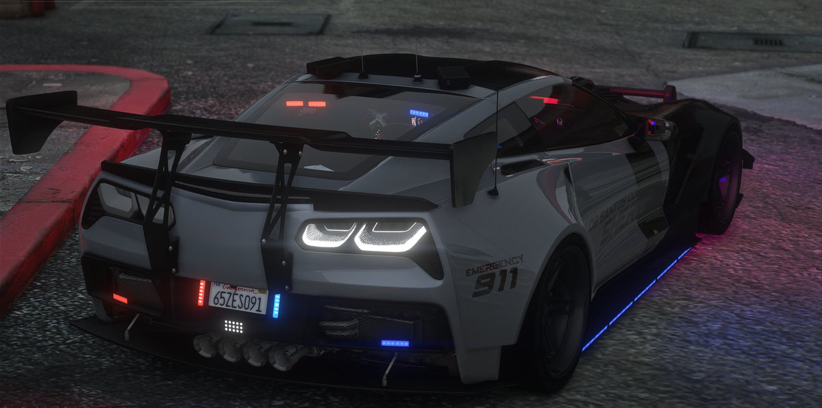 2019 Chevrolet Corvette C7 Police Car
