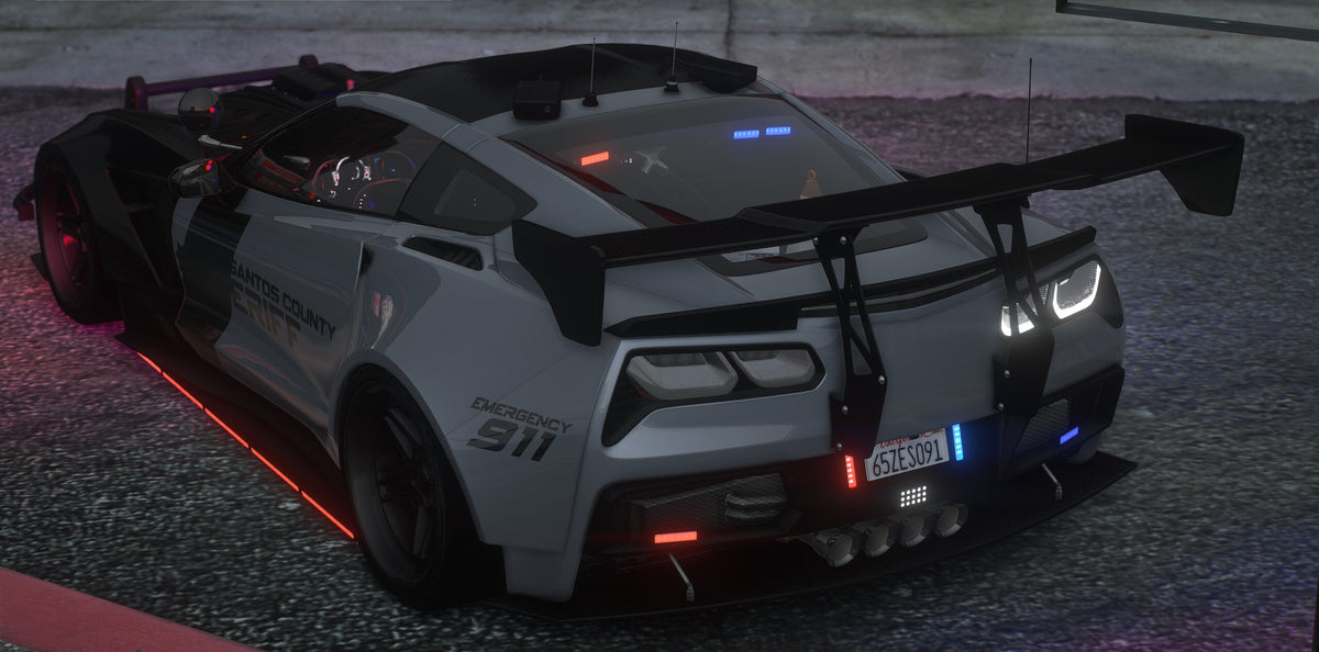 2019 Chevrolet Corvette C7 Police Car