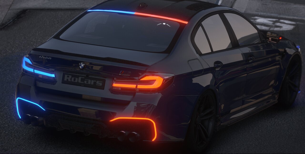 FiveM Debadged Car 2023 Asco BMW M5 Competition - Northern Modifications