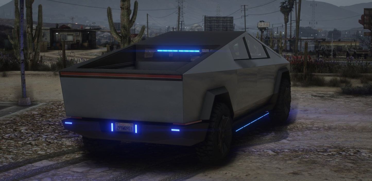 FiveM Debadged Car 2024 Tesla Cybertruck - Northern Modifications