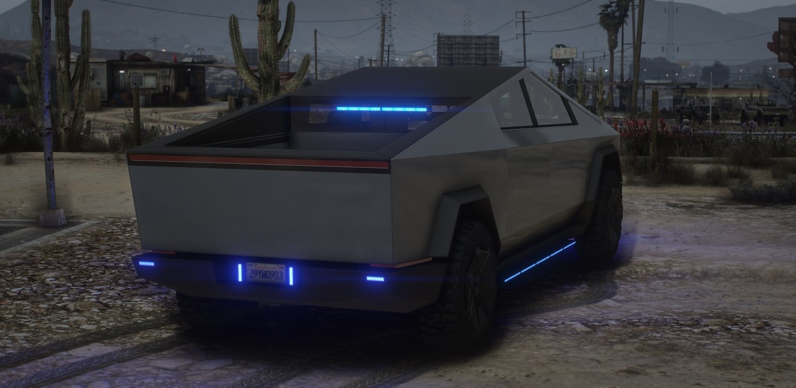 FiveM Debadged Car 2024 Tesla Cybertruck - Northern Modifications