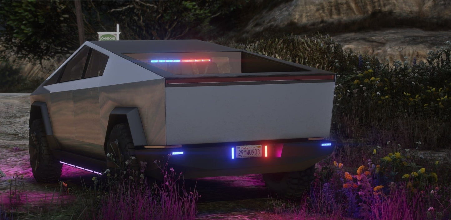FiveM Debadged Car 2024 Tesla Cybertruck - Northern Modifications