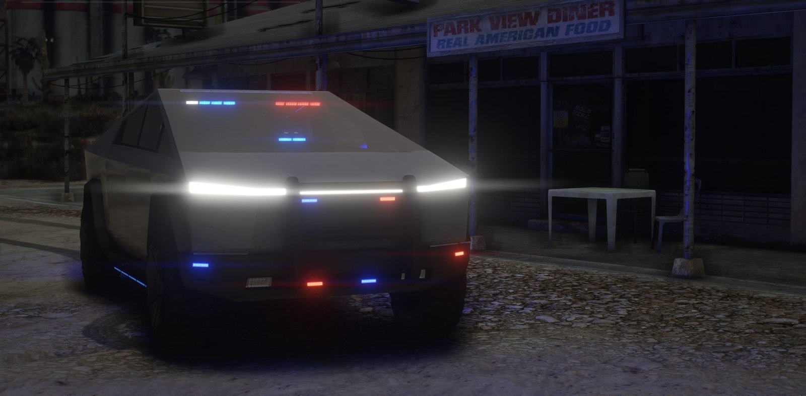 FiveM Debadged Car 2024 Tesla Cybertruck - Northern Modifications