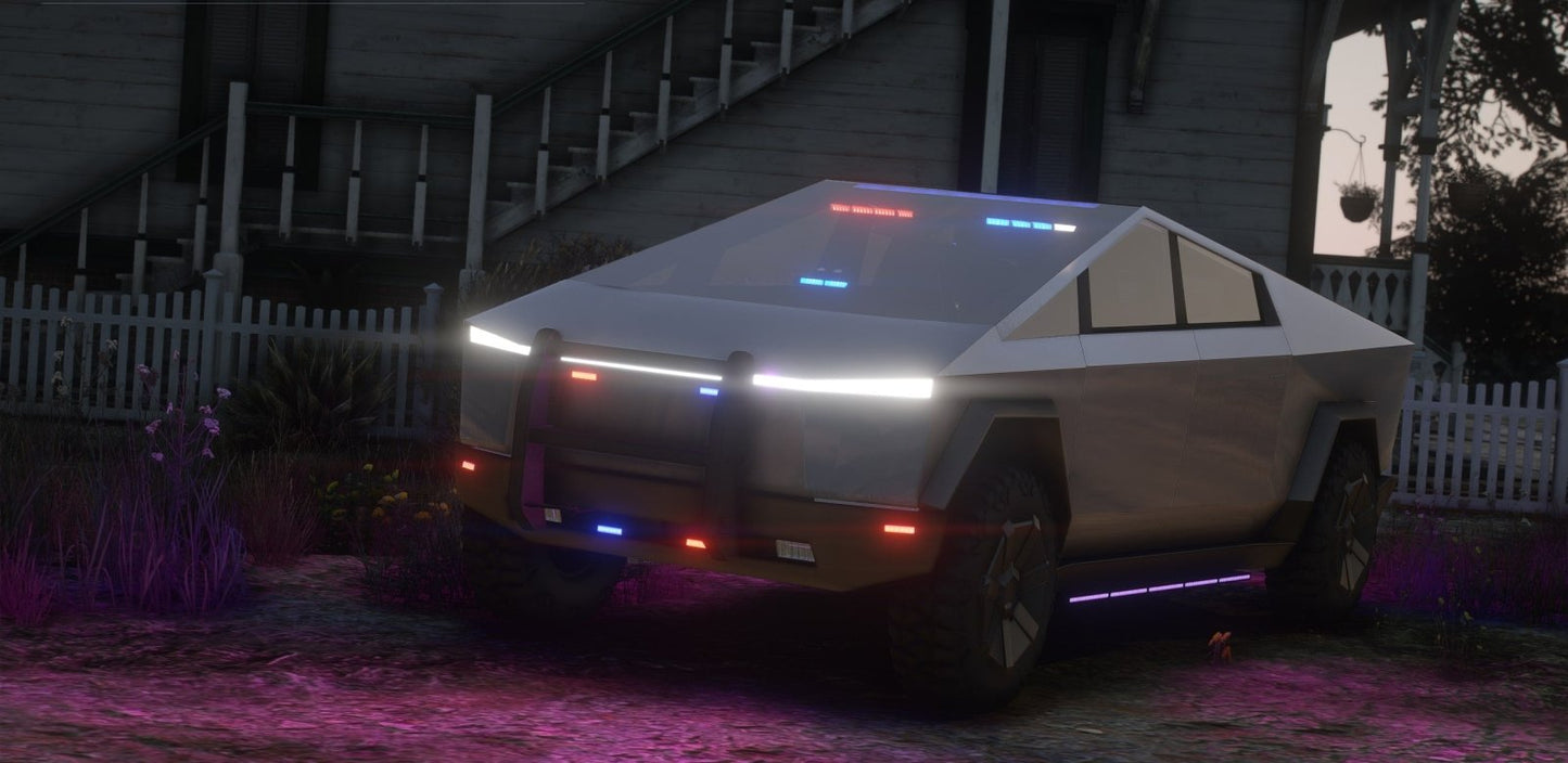 FiveM Debadged Car 2024 Tesla Cybertruck - Northern Modifications