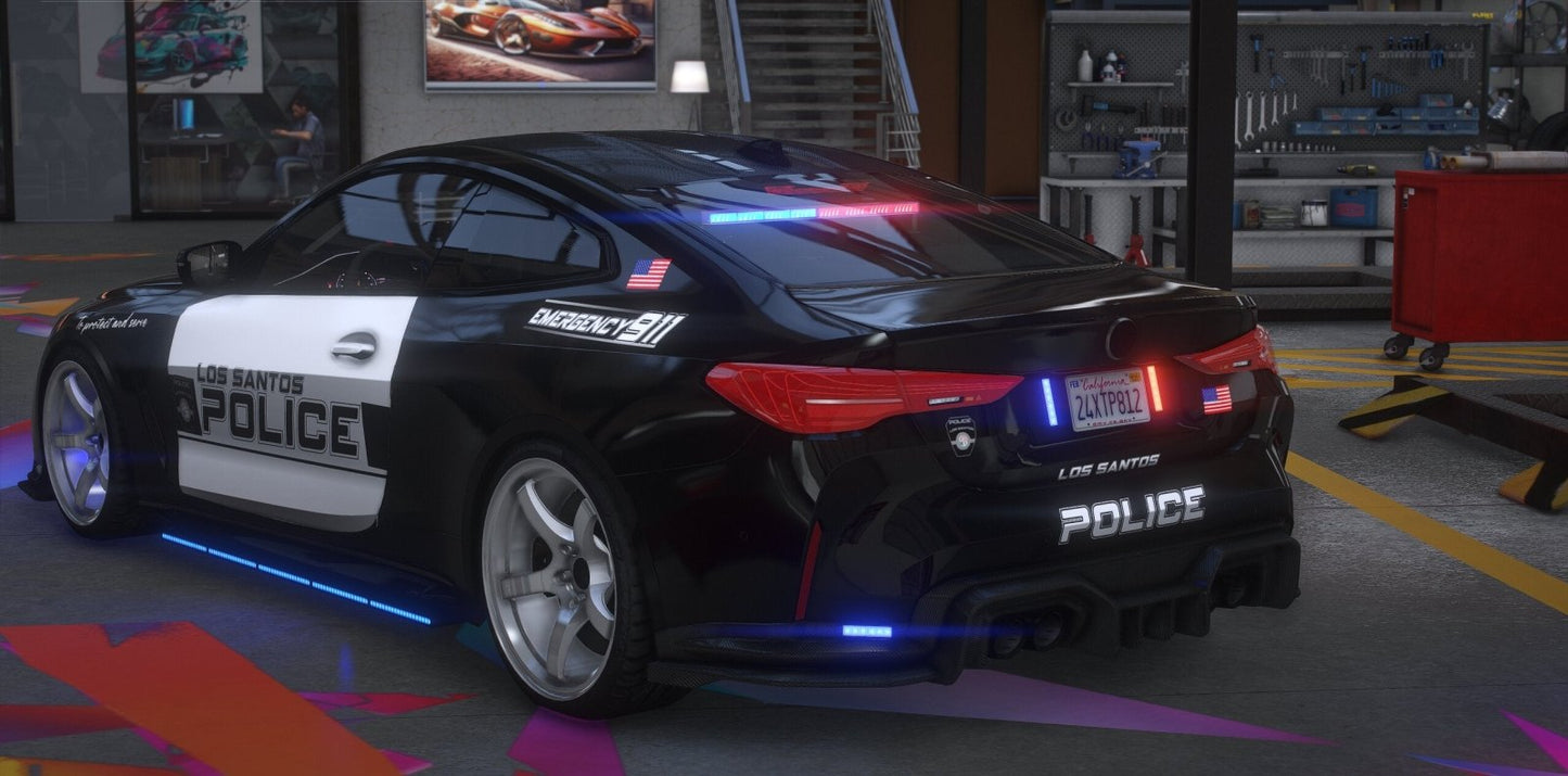 FiveM Debadged Car 2025 BMW M4 CSL - Northern Modifications