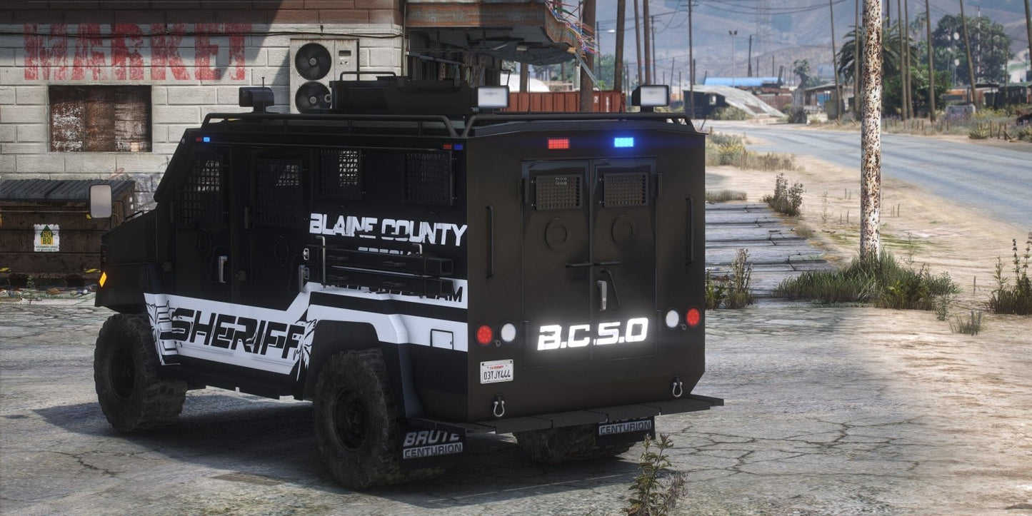 FiveM Lore Car Lore Police SWAT Bearcat - Northern Modifications