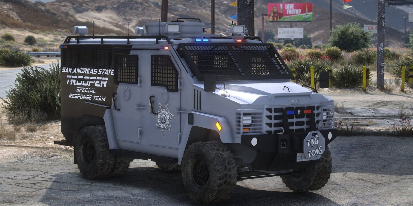 FiveM Lore Car Lore Police SWAT Bearcat - Northern Modifications