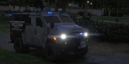 FiveM Lore Car Lore Police SWAT Bearcat - Northern Modifications
