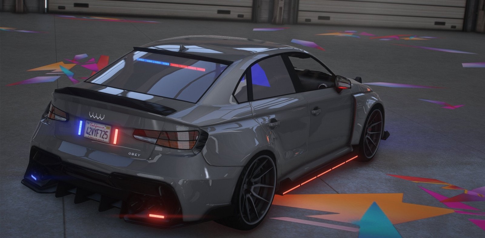 FiveM Lore Car Obey Tailgater S Widebody - Northern Modifications