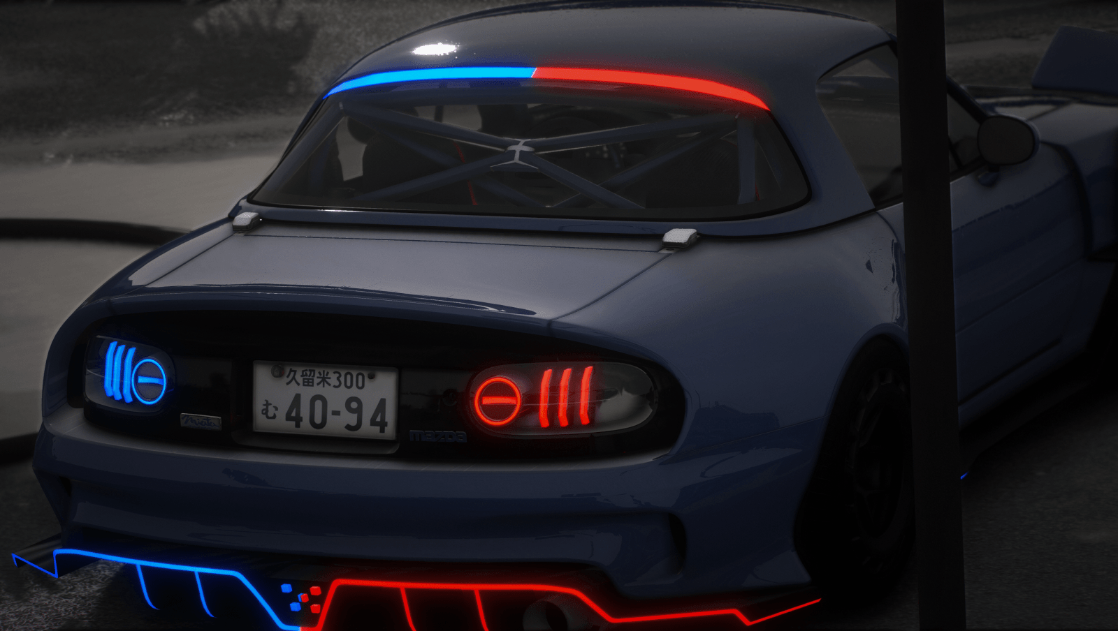 FiveM Debadged Vehicle 1990 Mazda Miata Widebody - Northern Modifications