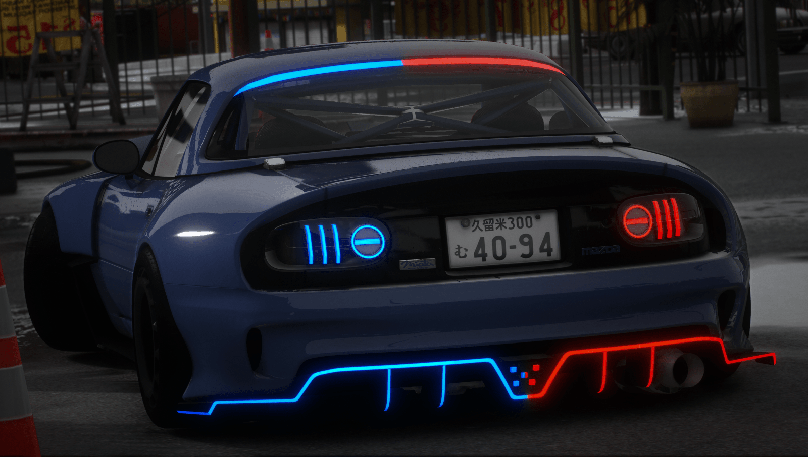 FiveM Debadged Vehicle 1990 Mazda Miata Widebody - Northern Modifications