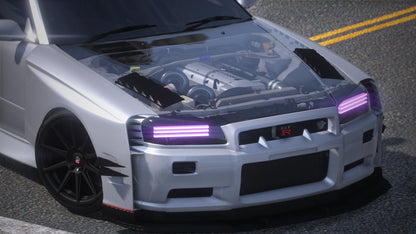 FiveM Debadged Vehicle 2002 Nissan R34 Skyline GT - R 2JZ - Northern Modifications