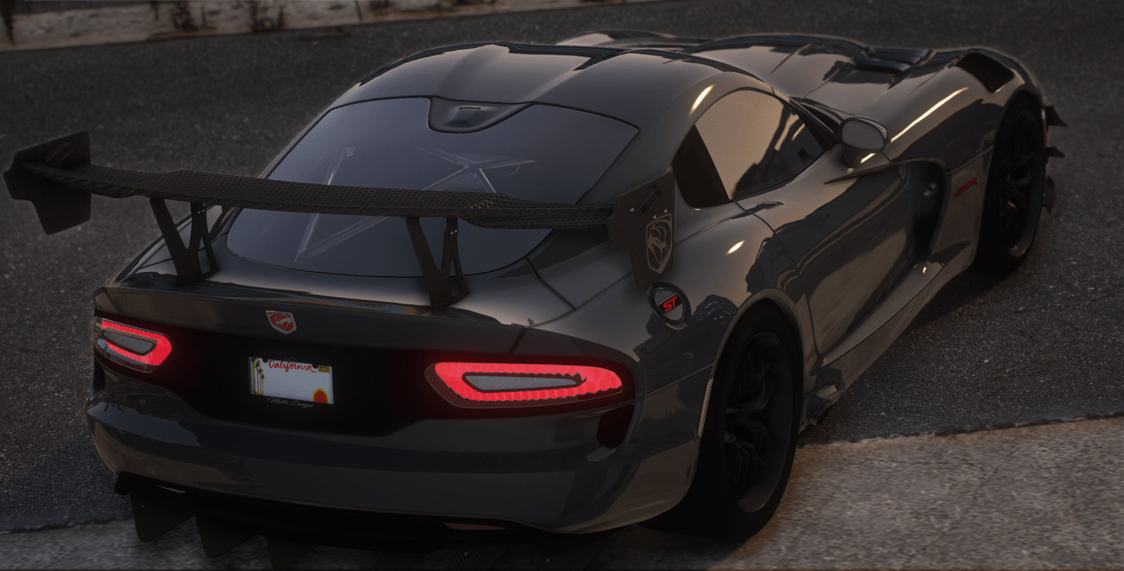FiveM Debadged Vehicle 2016 Dodge Viper ACR Extreme Kit - Northern Modifications