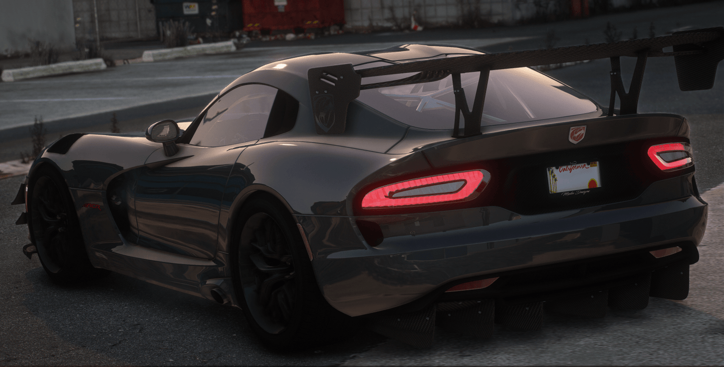 FiveM Debadged Vehicle 2016 Dodge Viper ACR Extreme Kit - Northern Modifications