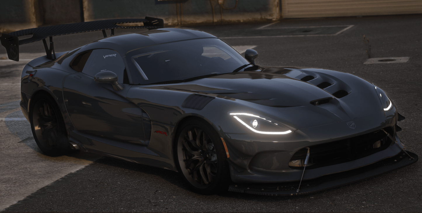 FiveM Debadged Vehicle 2016 Dodge Viper ACR Extreme Kit - Northern Modifications