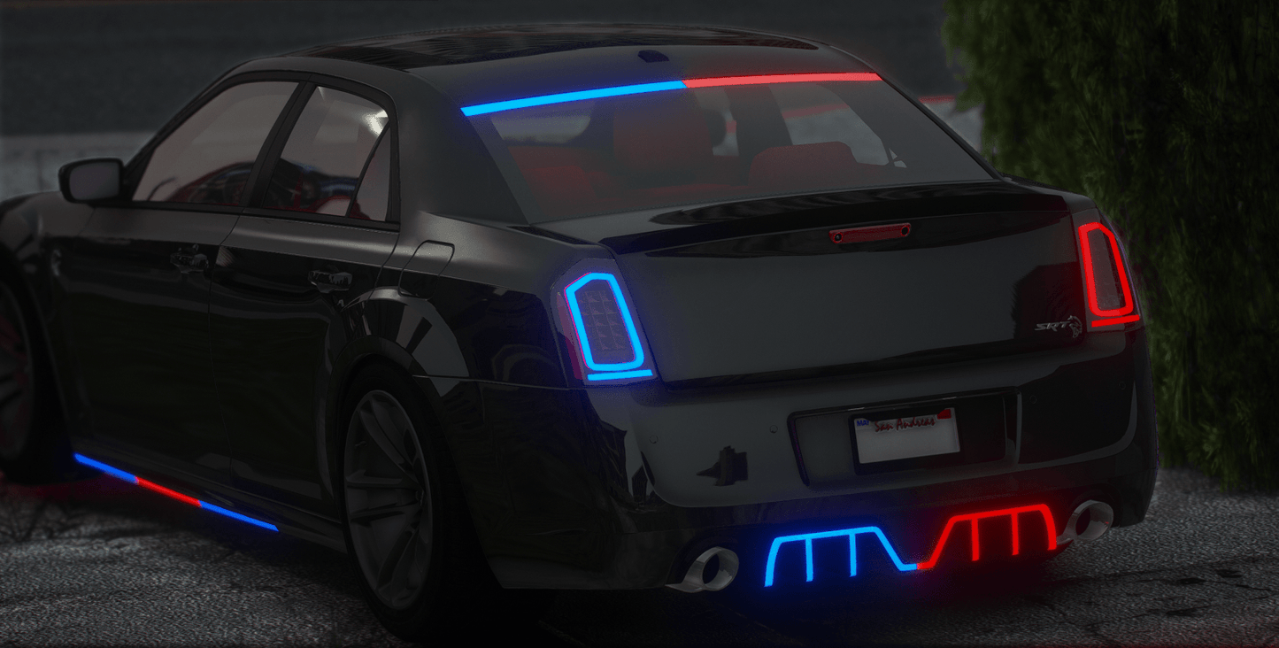 FiveM Debadged Vehicle 2018 Chrysler 300 SRT - Northern Modifications