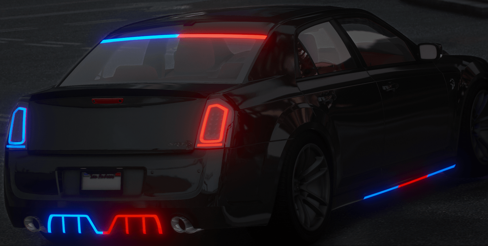FiveM Debadged Vehicle 2018 Chrysler 300 SRT - Northern Modifications