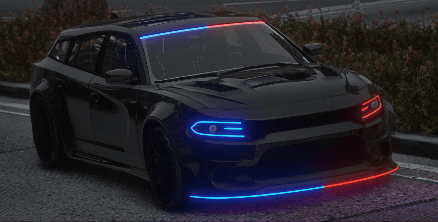 FiveM Debadged Vehicle 2019 Dodge Charger SRT Wagon - Northern Modifications