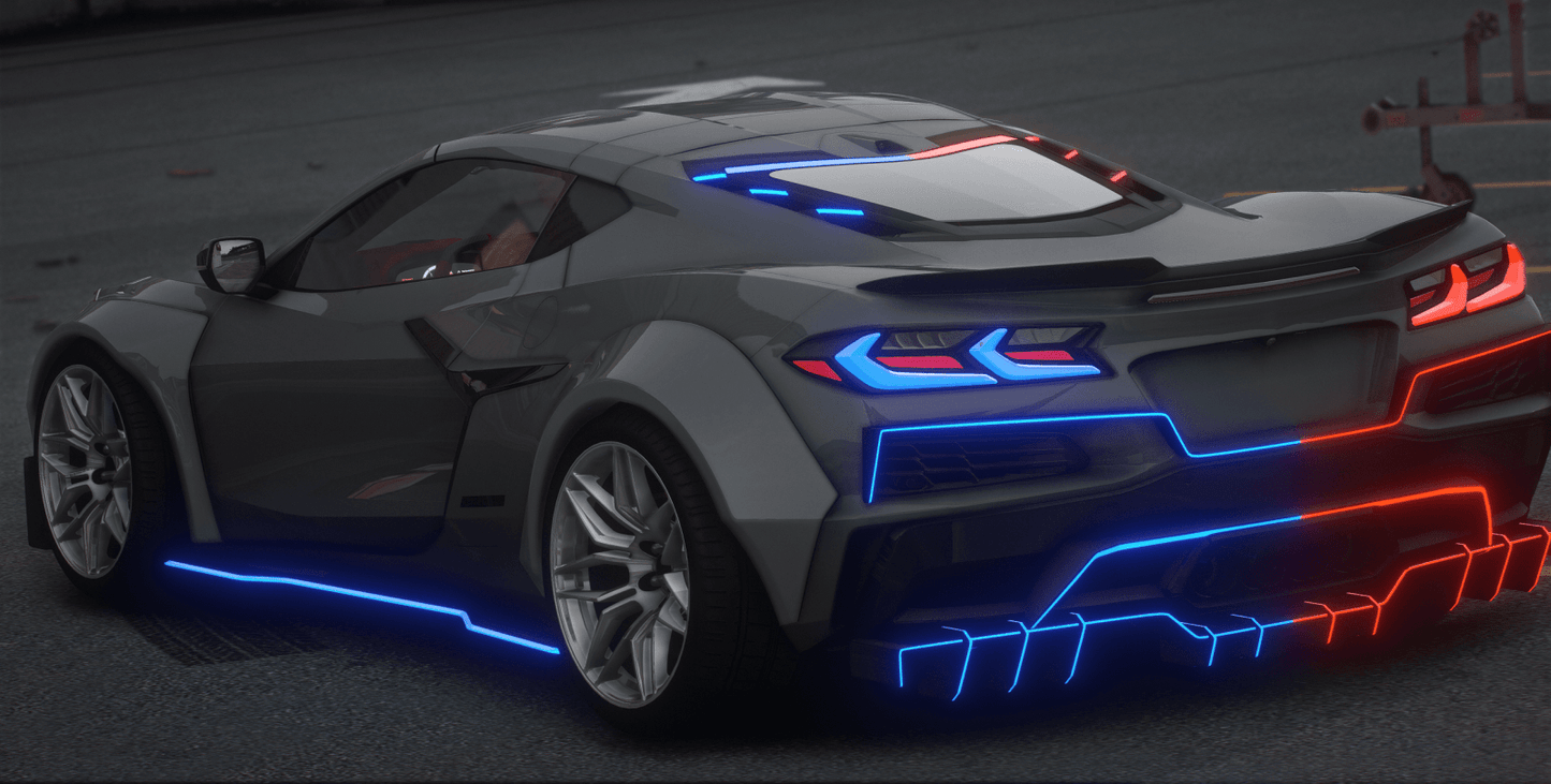 FiveM Debadged Vehicle 2020 Chevrolet Corvette C8 Alpha Design - Northern Modifications