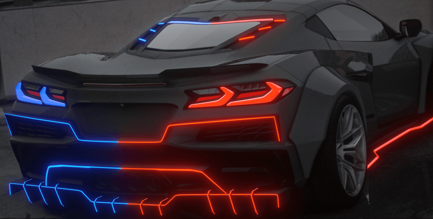 FiveM Debadged Vehicle 2020 Chevrolet Corvette C8 Alpha Design - Northern Modifications