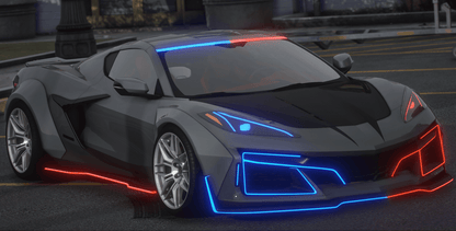 FiveM Debadged Vehicle 2020 Chevrolet Corvette C8 Alpha Design - Northern Modifications