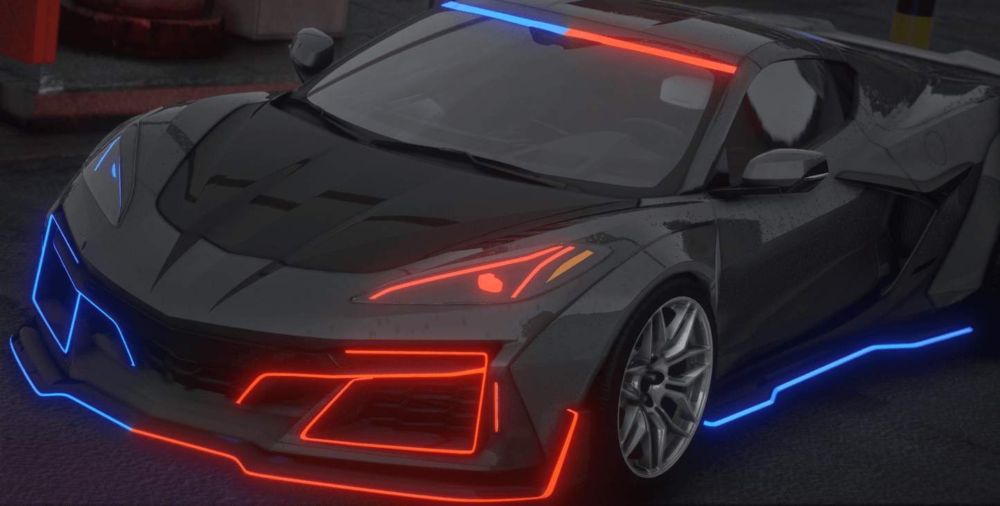 FiveM Debadged Vehicle 2020 Chevrolet Corvette C8 Alpha Design - Northern Modifications