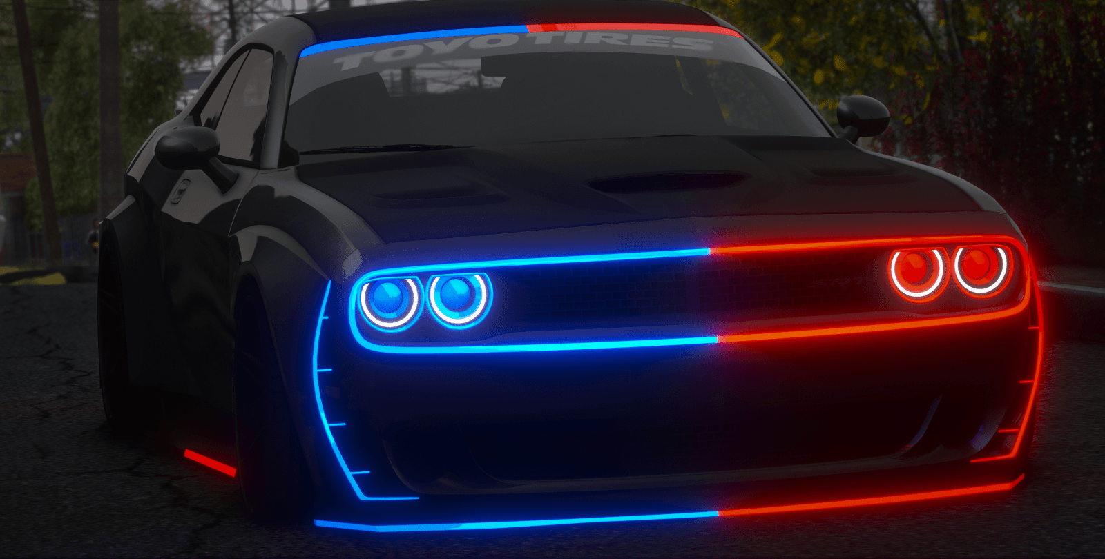 FiveM Debadged Vehicle 2020 Dodge Challenger SRT Demon Widebody - Northern Modifications