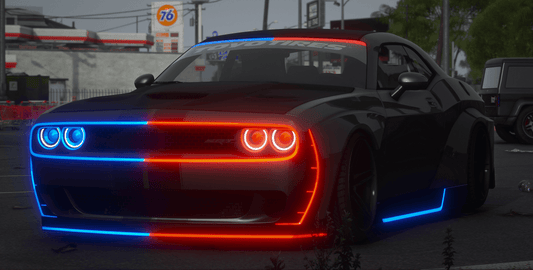 FiveM Debadged Vehicle 2020 Dodge Challenger SRT Demon Widebody - Northern Modifications