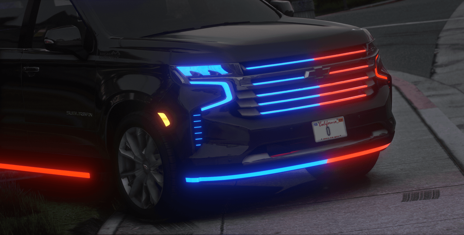 FiveM Debadged Vehicle 2021 Chevrolet Suburban High Country - Northern Modifications