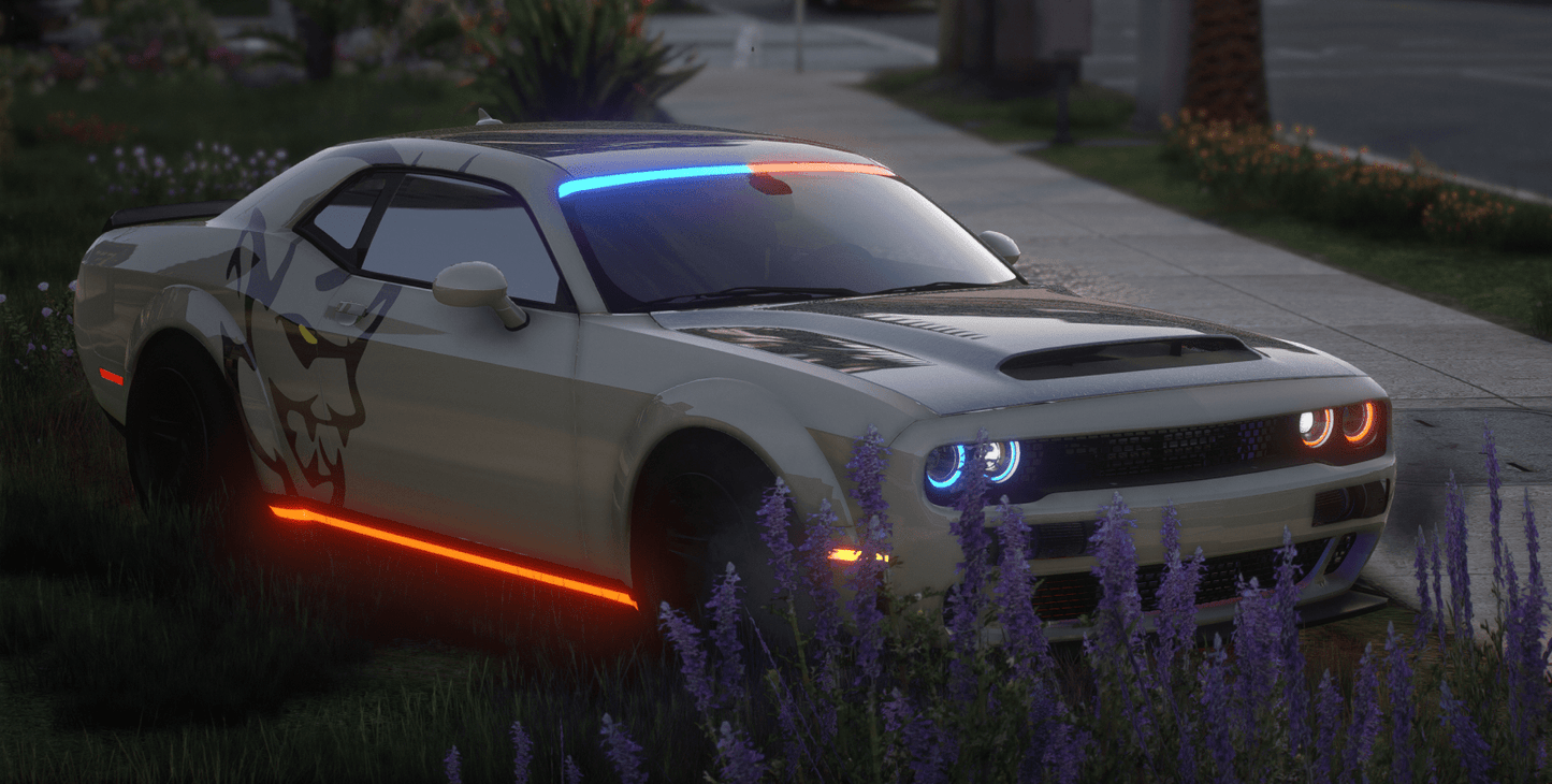 FiveM Debadged Vehicle 2022 Dodge Challenger Demon Twin Turbo - Northern Modifications
