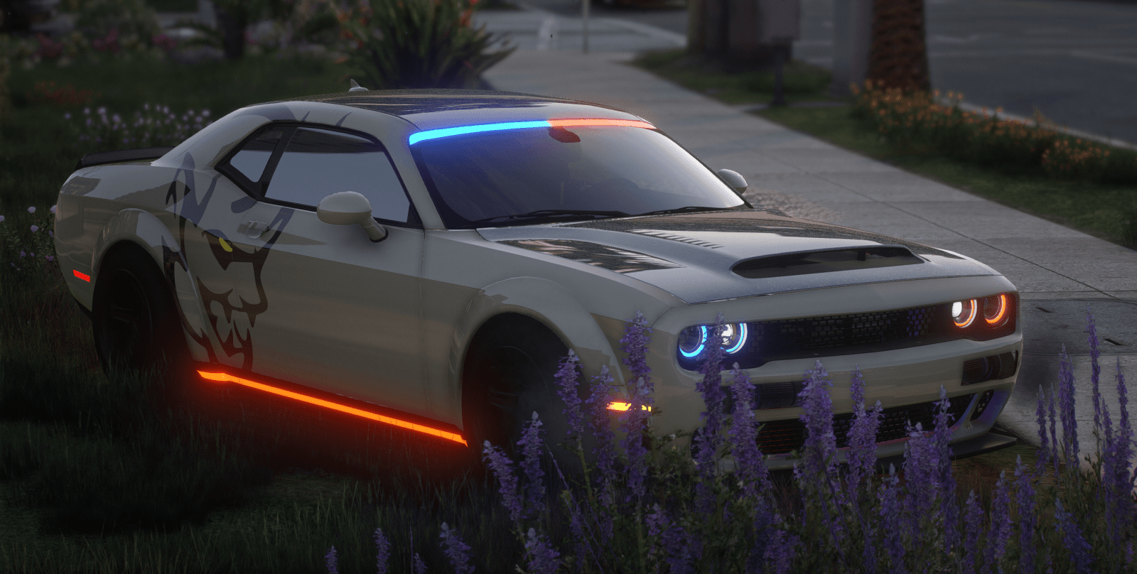 FiveM Debadged Vehicle 2022 Dodge Challenger Demon Twin Turbo - Northern Modifications
