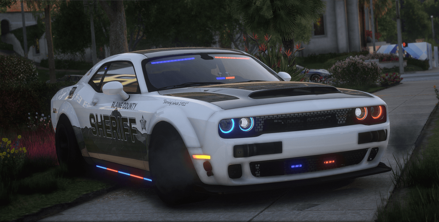 FiveM Debadged Vehicle 2022 Dodge Challenger Demon Twin Turbo - Northern Modifications