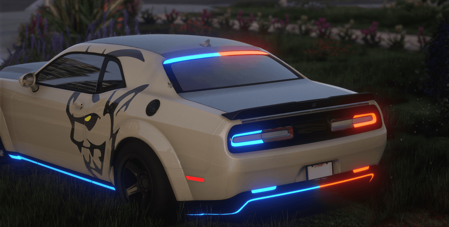 FiveM Debadged Vehicle 2022 Dodge Challenger Demon Twin Turbo - Northern Modifications