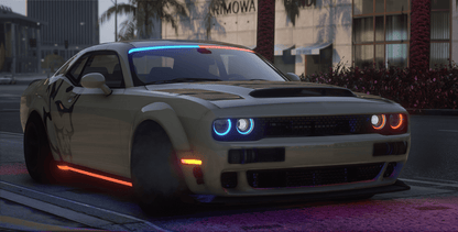 FiveM Debadged Vehicle 2022 Dodge Challenger Demon Twin Turbo - Northern Modifications