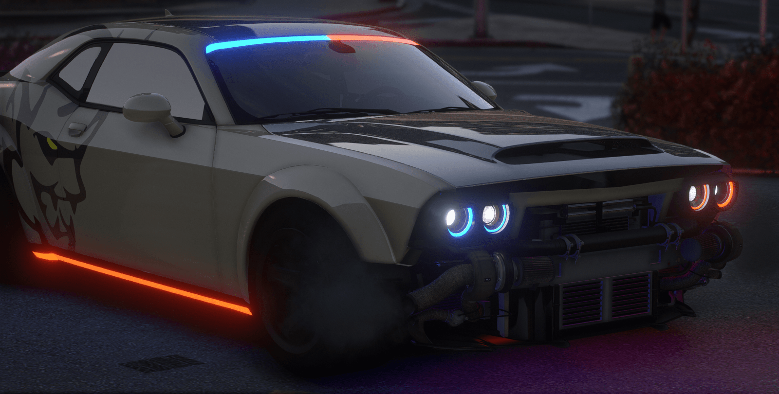 FiveM Debadged Vehicle 2022 Dodge Challenger Demon Twin Turbo - Northern Modifications