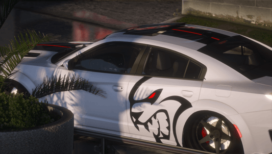 FiveM Debadged Vehicle 2022 Dodge Charger Hellcat Jailbreak - Northern Modifications