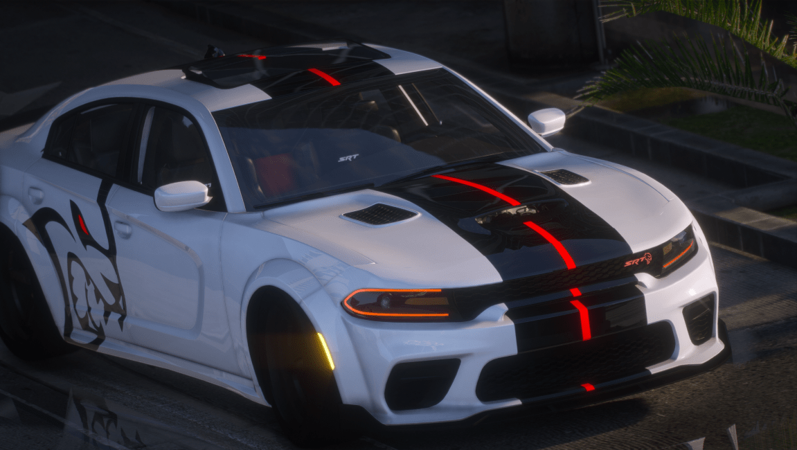 FiveM Debadged Vehicle 2022 Dodge Charger Hellcat Jailbreak - Northern Modifications