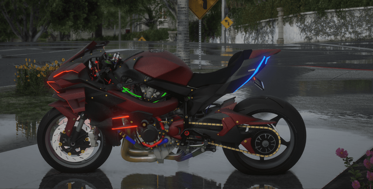 FiveM Debadged Vehicle 2022 Ninja H2R Carbon - Northern Modifications