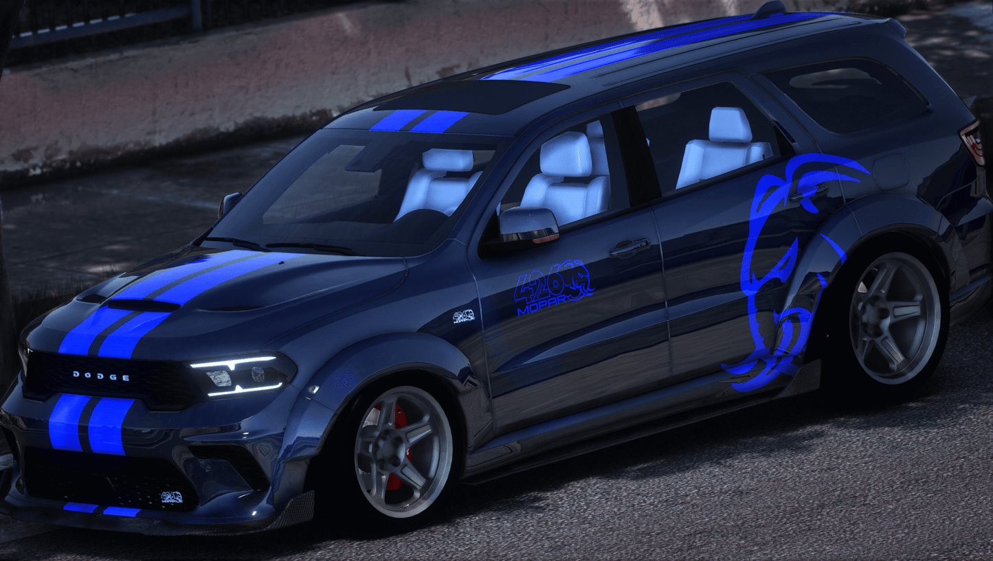 FiveM Debadged Vehicle 2023 Dodge Durango Jailbreak 426 - Northern Modifications